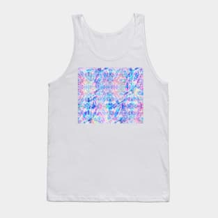 Holographic Texture Tank Top